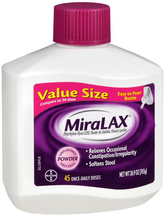 MIRALAX EZ POUR PWD 45 DAY DOSE 26.9OZ