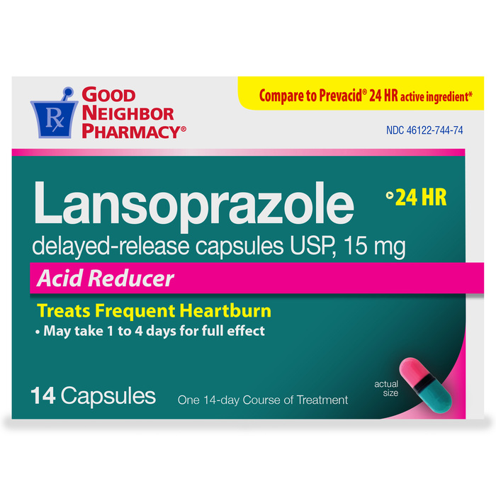 Good Neighbor Pharmacy Lansoprazole 15mg Capsules 14ct