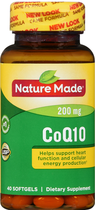 Nature Made COQ10 200MG SOFTGEL 40ct