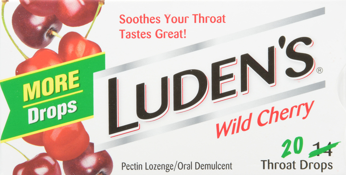 LUDENS BOX WILD CHERRY 20X20CT