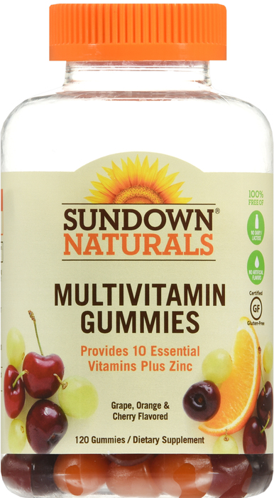 SUNDOWN ADULT MULTIVITAMIN GUMMY 120CT