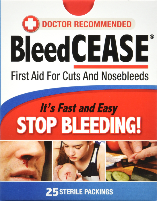 BLEEDCEASE STOP BLEEDING 25CT