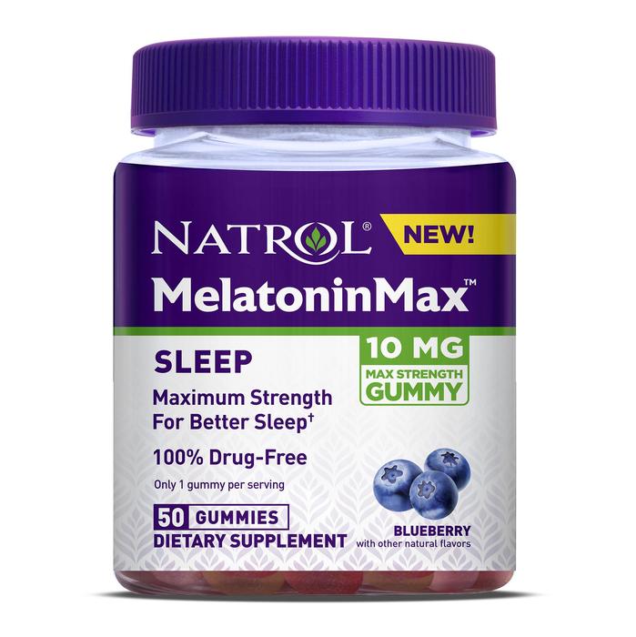 Melatonin Max Sleep 10mg Gummies 50ct