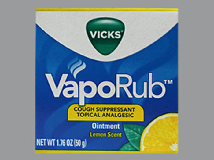 VICKS VAPORUB LEMON ONT 1.76OZ