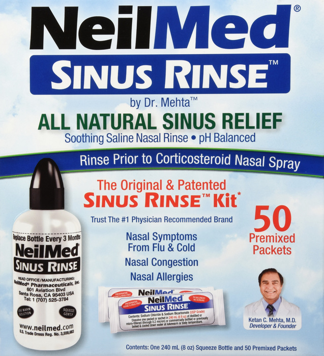 NeilMed Sinus Rinse Complete Kit 1ct