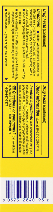 Preparation H Hemorrhoidal Cooling Gel 0.9oz