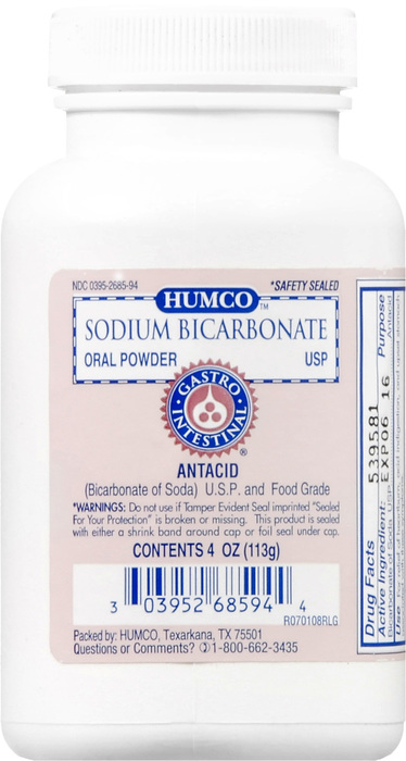 SODIUM BICARBONATE POWDER 4OZ HUMCO