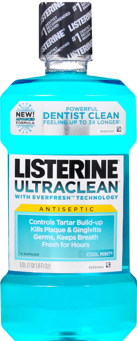 LISTERINE ULTRACLEAN COOL MINT 1LTR