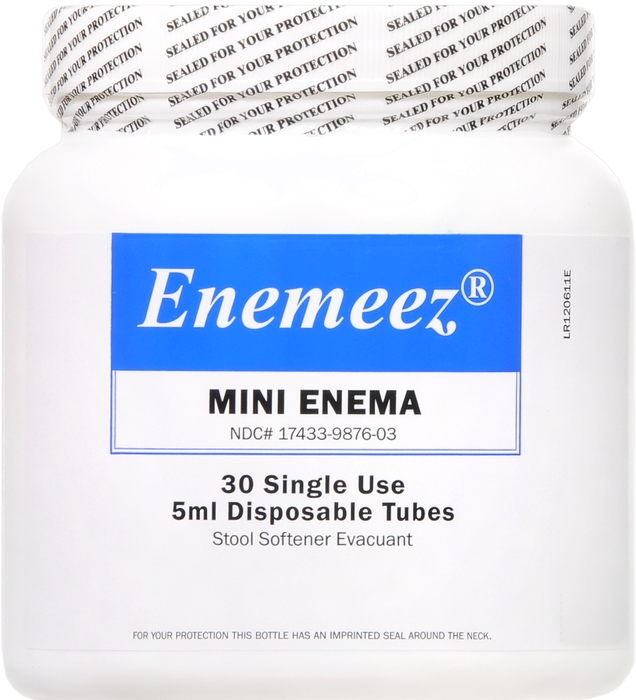 ENEMEEZ MINI ENEMA SINGLE TUBE 30CT