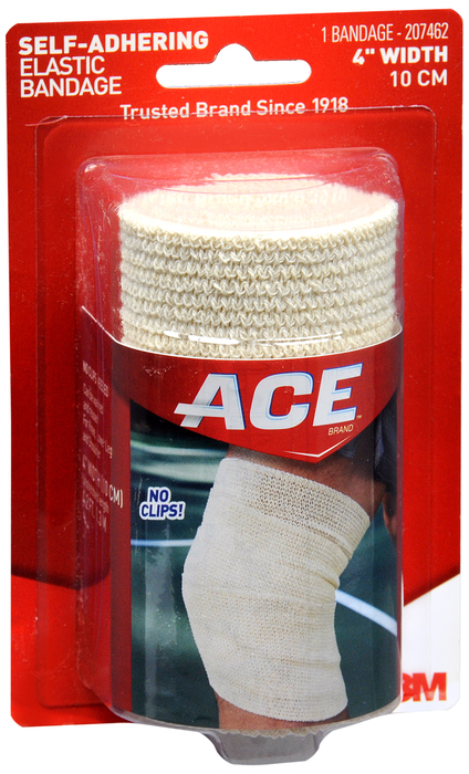 ACE Self-Adhering Elastic Bandage 4 Inch 1ct