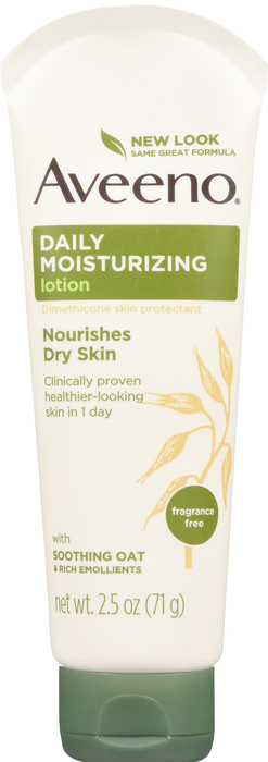 AVEENO LOTION DAILY MOISTURIZING TUBE 2.5OZ