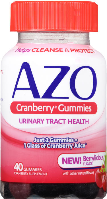 AZO Urinary Tract Health Cranberry Gummies 40ct