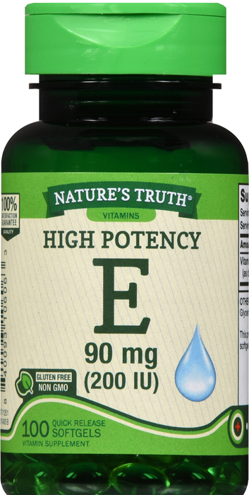 VIT E 200IU SGC 100CT NAT TRUTH