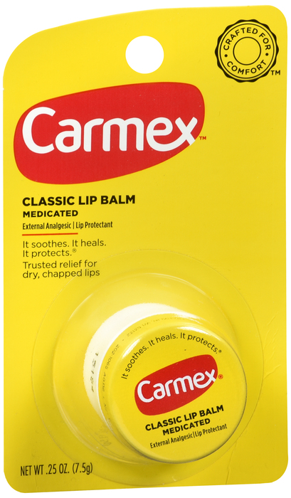 Carmex Classic Lip Balm Medicated 0.25oz