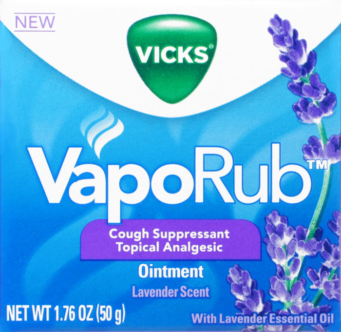 Vicks VapoRub Jar Ointment Lavender 50G