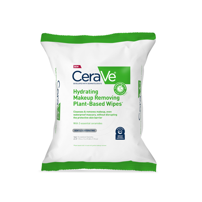 CERAVE HYDRATING MAKEUP WIPES 25CT