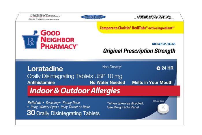 Good Neighbor Pharmacy Loratadine 10mg ODT Tablets 30ct