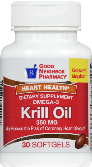 Good Neighbor Pharmacy Omega 3 Krill Oil 350mg Softgels 30ct