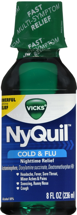 NyQuil Cold & Flu Original Liquid 8oz