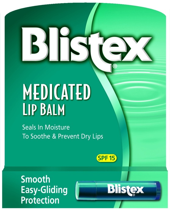 Blistex Medicated Lip Balm SPF15 Carded 24x0.15oz