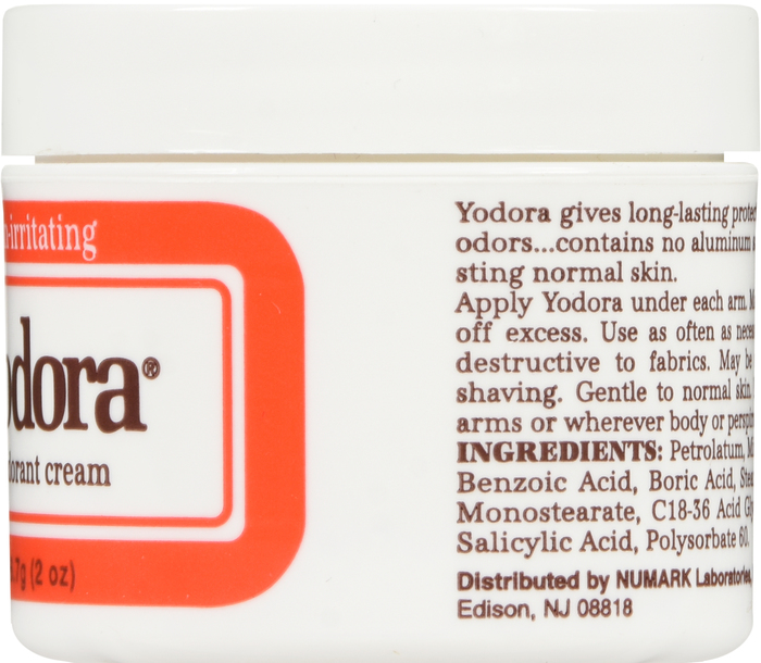 Yodora Deodorant Cream 2oz