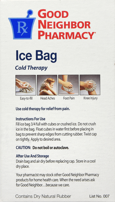 Good Neighbor Pharmacy Ice Bag Cold Therapy 6 inches