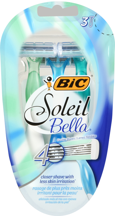 BIC SOLEIL BELLA RAZOR 3CT