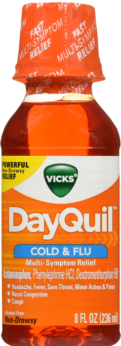 DayQuil Cold & Flu Liquid 8oz