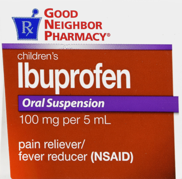 Good Neighbor Pharmacy Children's Ibuprofen 100mg Grape Liquid 4oz