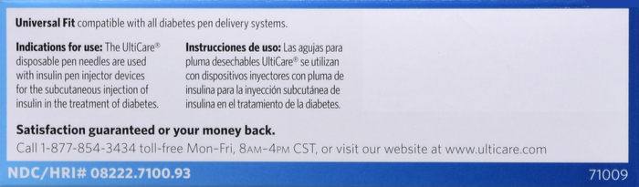 UltiCare Pen 31gx5/16" Needle 30ct