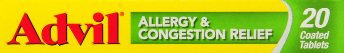 ADVIL ALLERGY CONGEST RELIEF TABLET 20CT