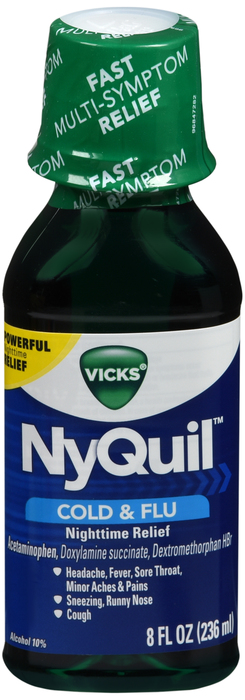 NyQuil Cold & Flu Original Liquid 8oz