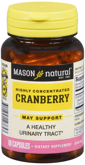 CRANBERRY 900MG CAPSULES 60CT MASON