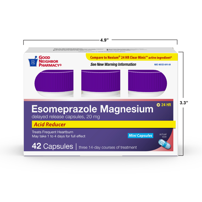 Good Neighbor Pharmacy Esomeprazole Magnesium 20mg Capsules 42ct