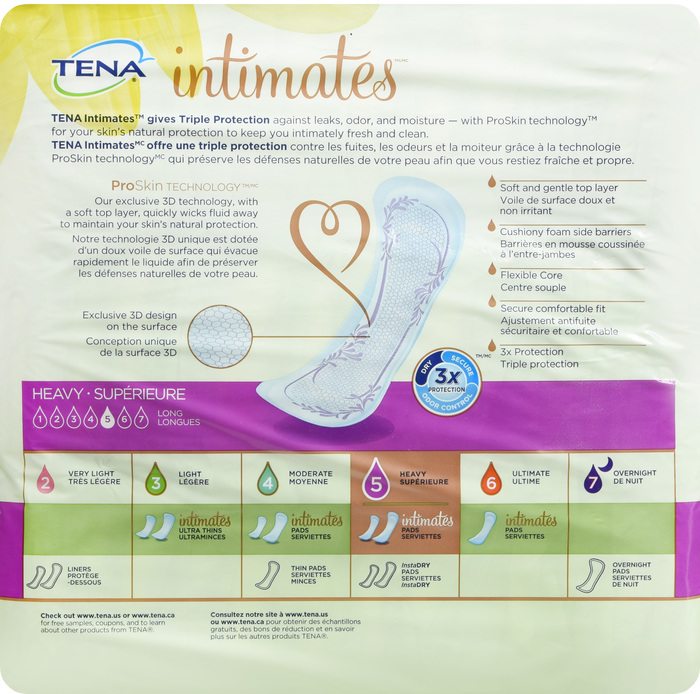 Tena Intimates Maximum Long Pads 39ct