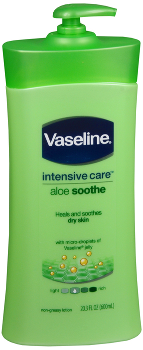 VASELINE INT CARE LOTION ALOE 20.3OZ