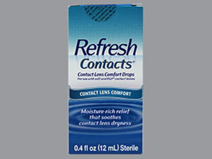 Refresh Contact Lens Comfort Moisture Drops 12ml