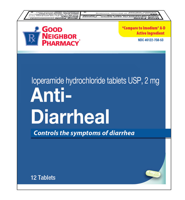 Good Neighbor Pharmacy Anti-Diarrheal 2mg Tablets 12ct