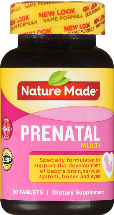 Nature Made Multi Prenatal Tablets 90ct