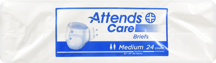 ATTENDS CARE BRIEF MEDIUM 4X24 CT