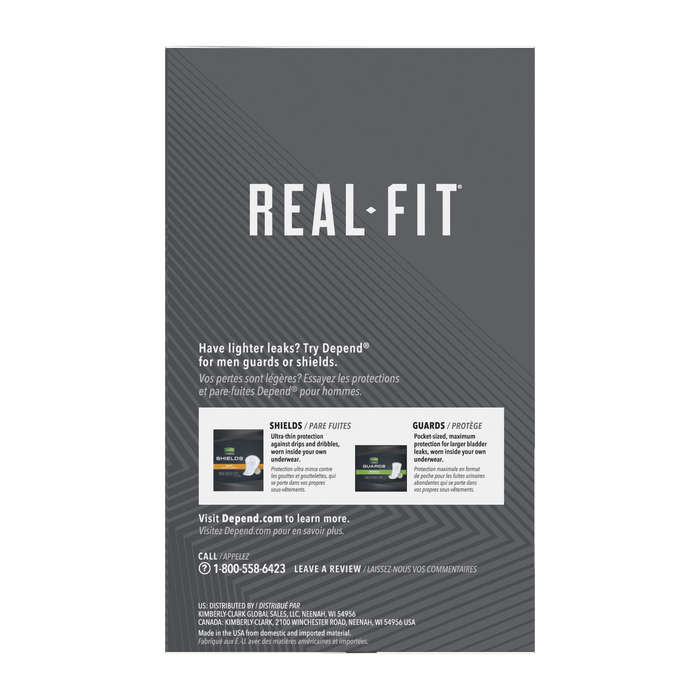 Depend Real-Fit Underwear That Protects Maximum Absorbency Large/XL 12ct