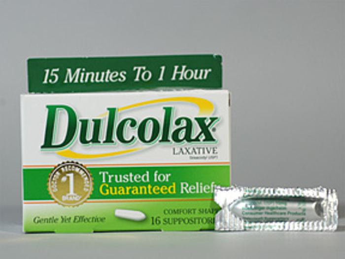 DULCOLAX 10MG SUPPOSITORY 16CT