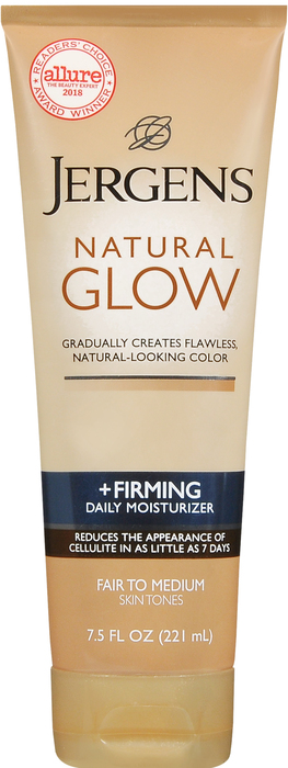 Jergens Natural Glow Firming Daily Moisturizer Fair/Medium 7.5oz