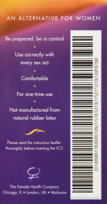 FC2 FEMALE CONDOM 12CT