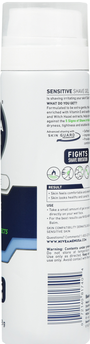 Nivea Men Sensitive Skin Shaving Gel 7oz