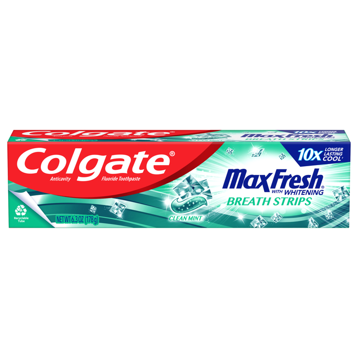 Colgate Max Fresh Clean Mint Toothpaste 6.3oz