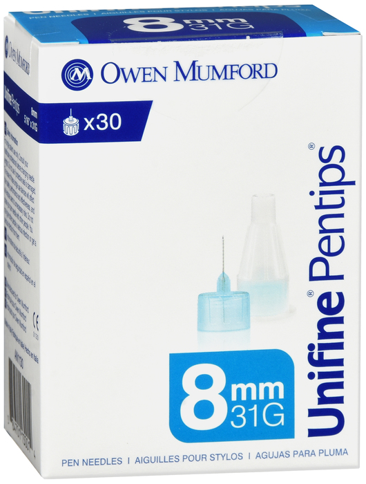 Unifine Pentips 8mmx31g 100ct