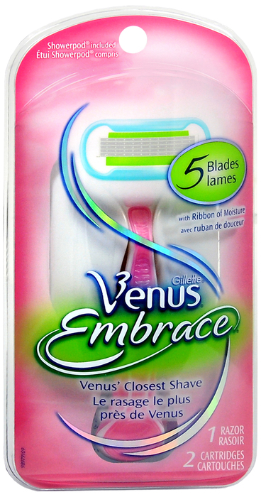 Gill Venus5 Smooth Pink Razor 1ct