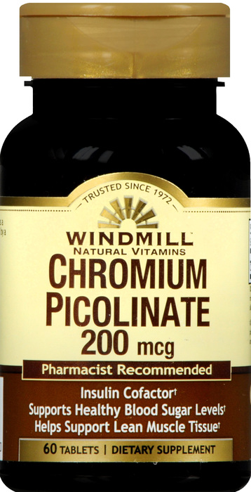 WM CHROMIUM PIC 200MCG TAB 60