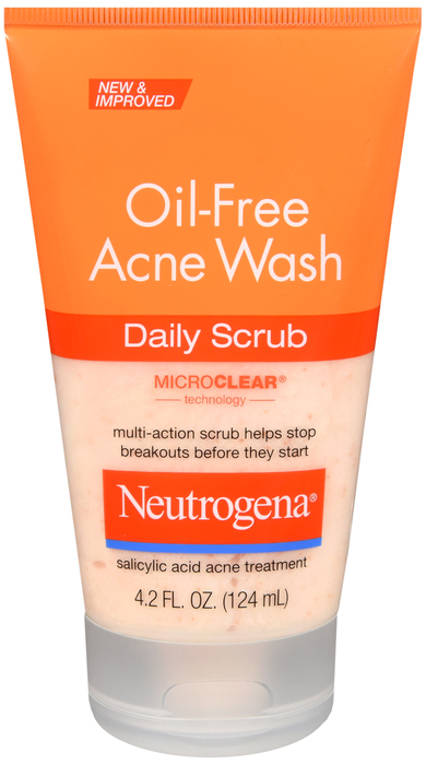 NEUTROGENA O/F ACNE DAILY SCRUB 4.2OZ